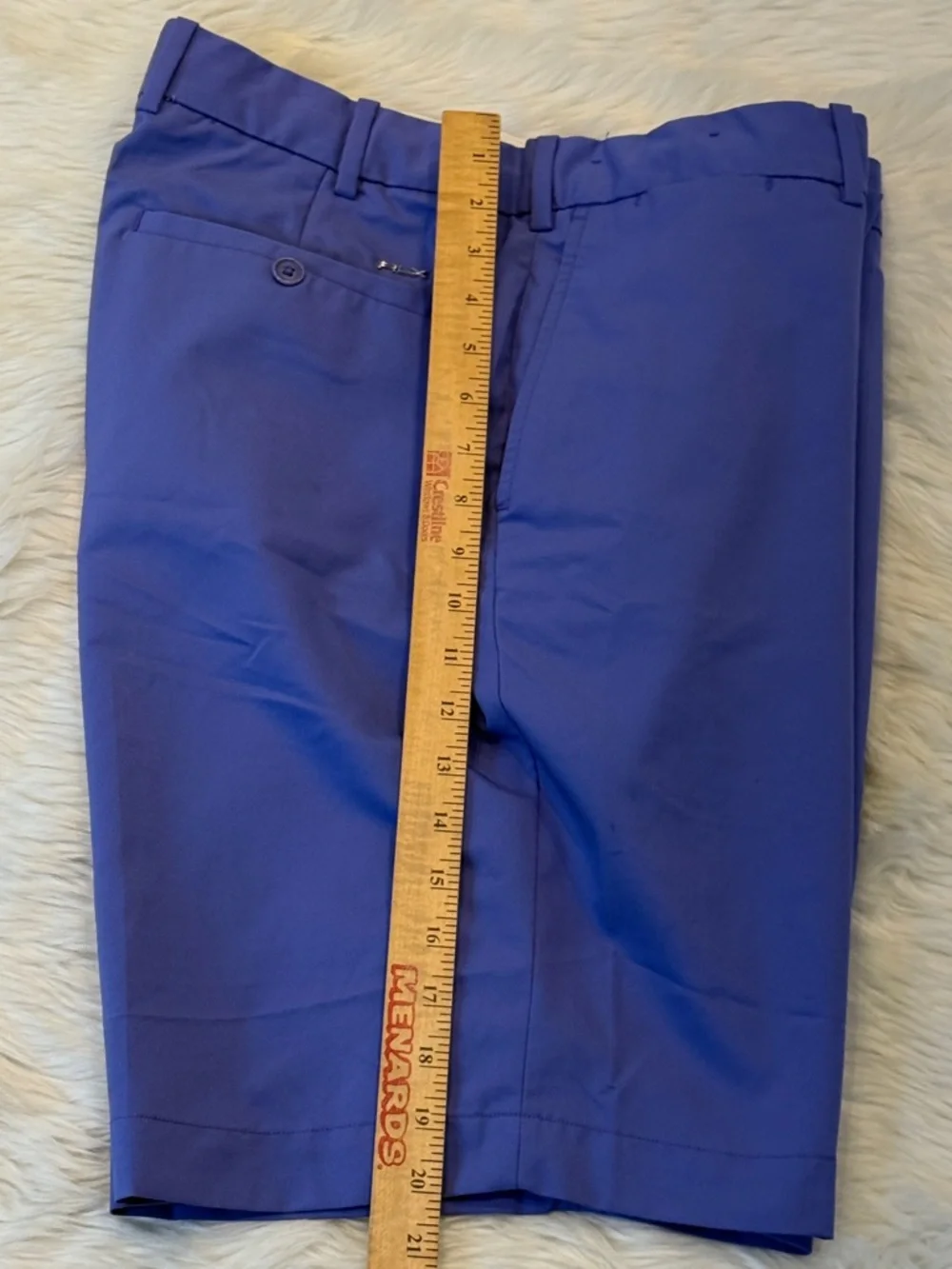 RLX Ralph Lauren Men's Golf Shorts Royal Blue Size 36 Must-Have